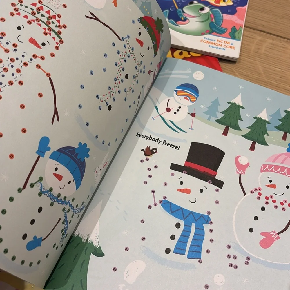 Kids Activity Coloring Workbook Bundle Frozen Highlights Puzzles Spanish 20+ Boo